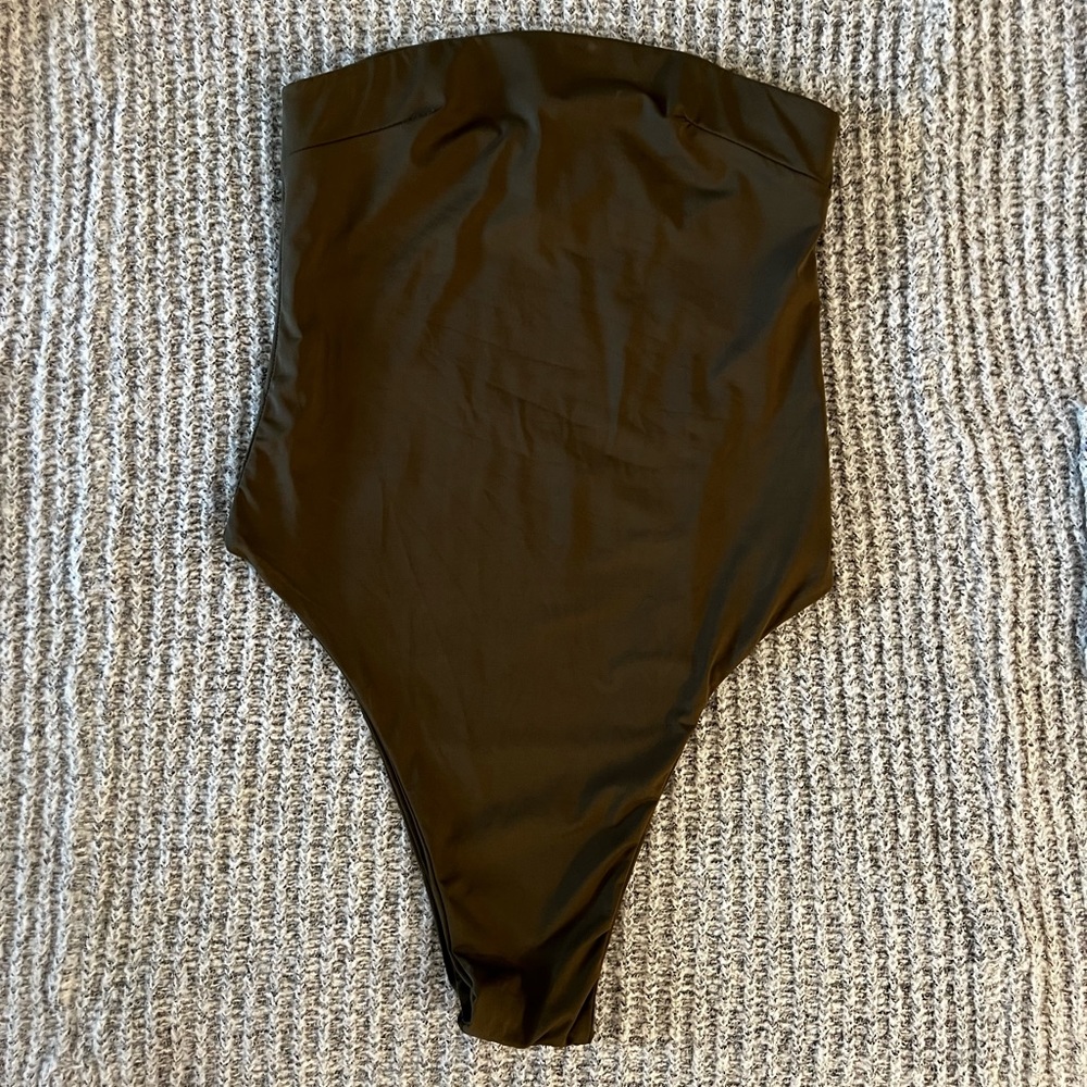 Myra Swim Khaki Milan one piece